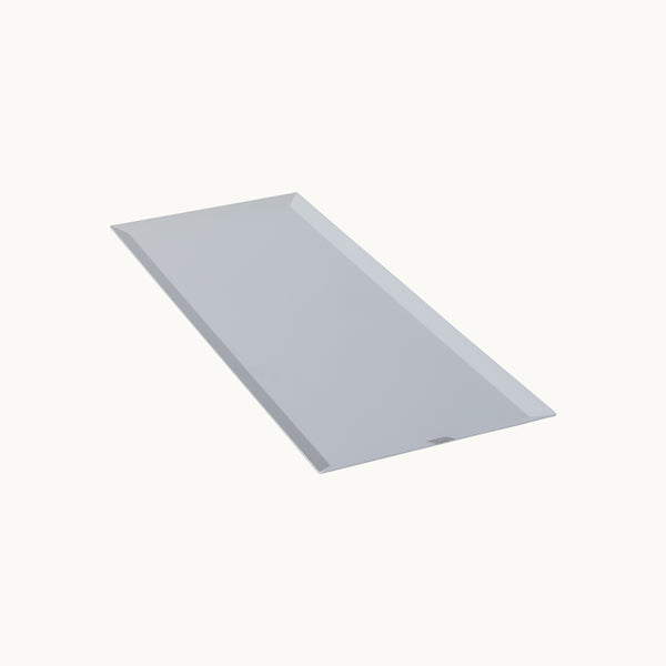 Eunoia Rectangle Metal Tray - Off White (Large)