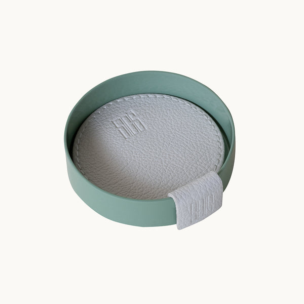 Yeuobi Round Green Tray