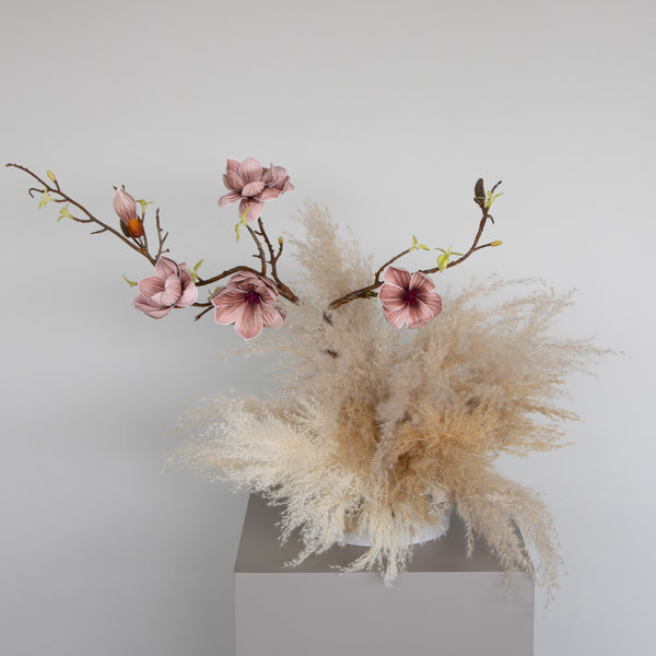 Pampas Whisper Centerpiece