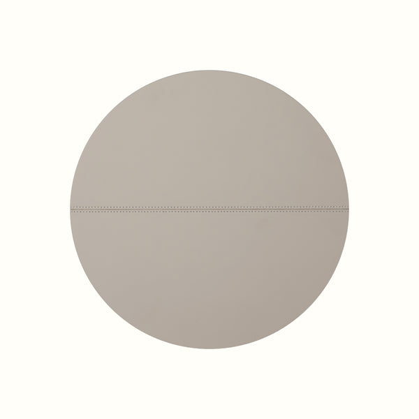 Orimono Beige Leather Placemat