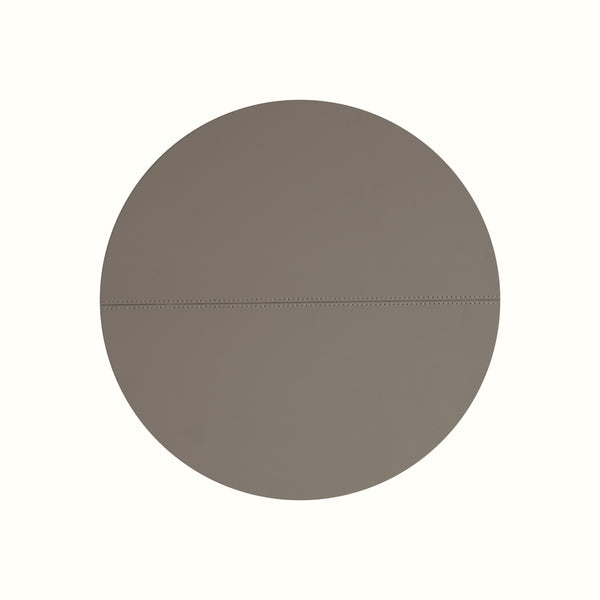 Orimono Gray Leather Placemat