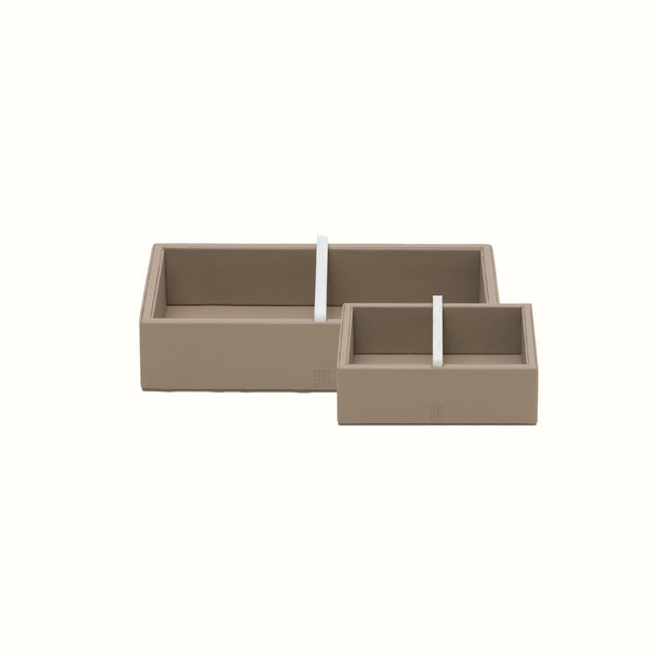 Form Towel Box Duo – Taupe