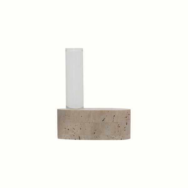 Ora Marble Oblong Vase - Medium