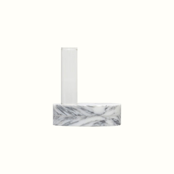 Arbescato Marble Oblong Vase - Small