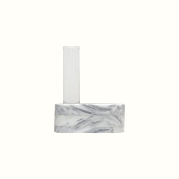 Arbescato Marble Oblong Vase - Medium