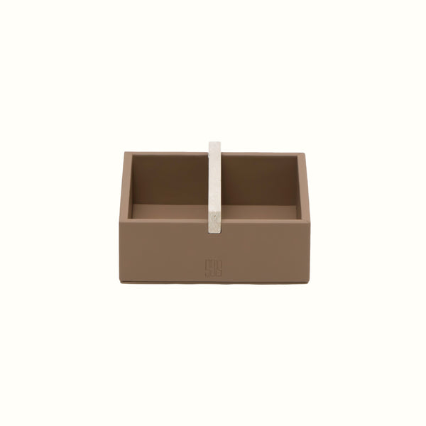 Form Tissue Box – Tan