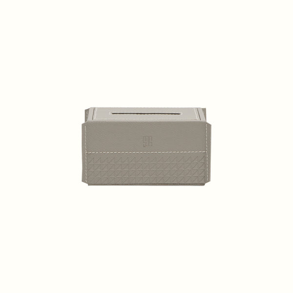 Hewn Tissue Box – Ecru