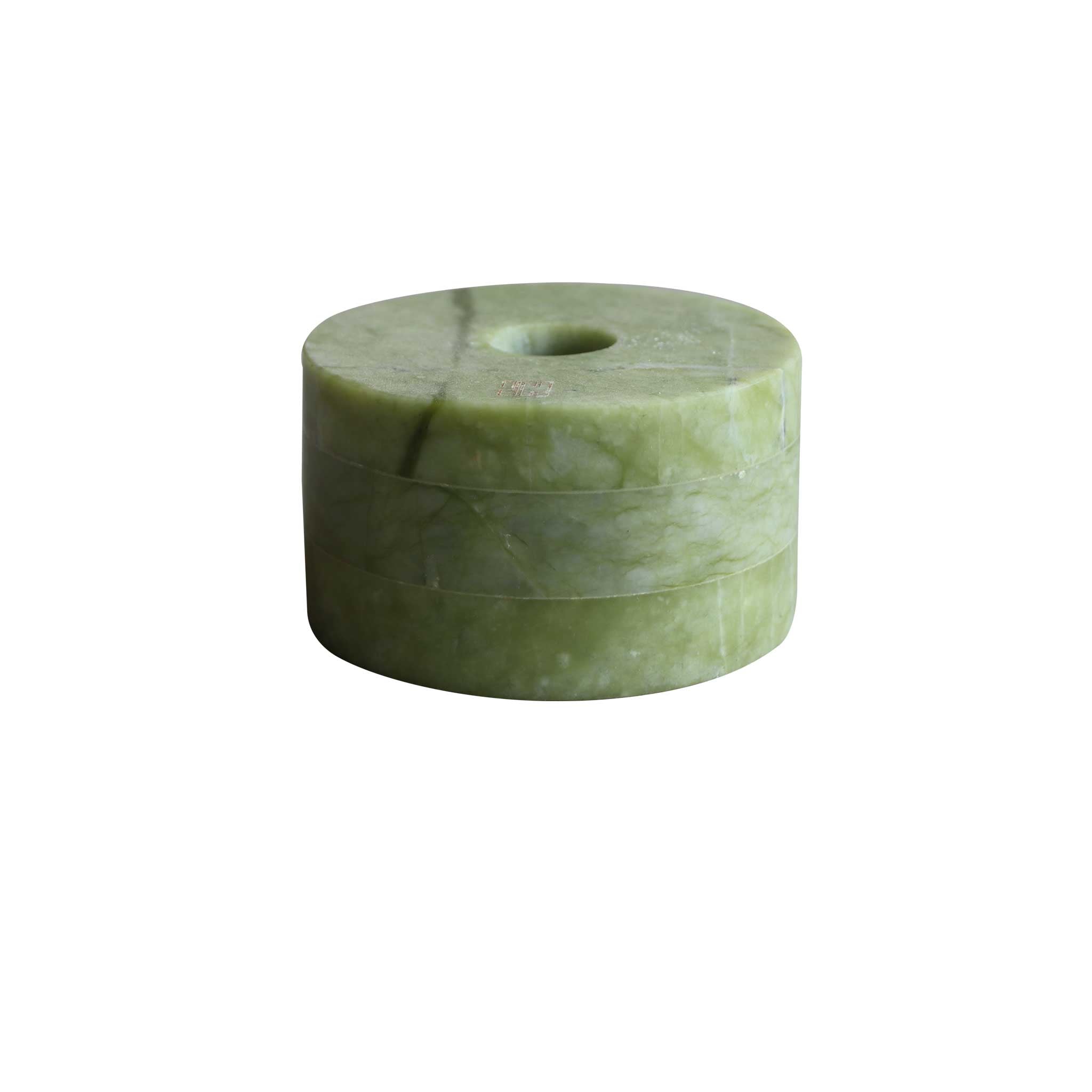 O Candle Holder Green-L